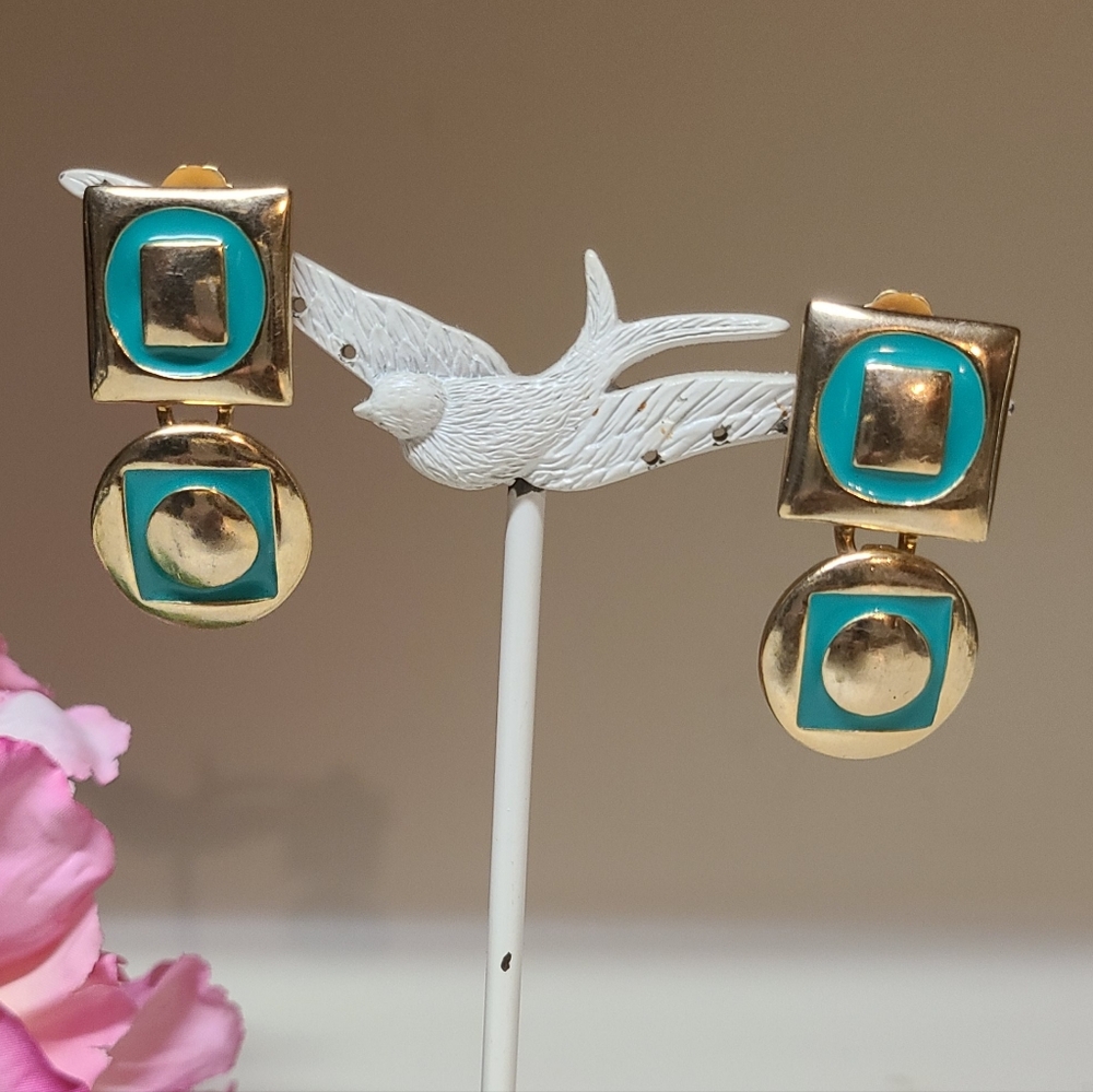80s Clip-on Earrings